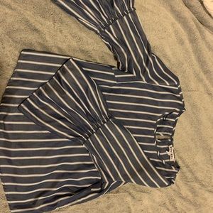 Flare Sleeve Dress Shirt